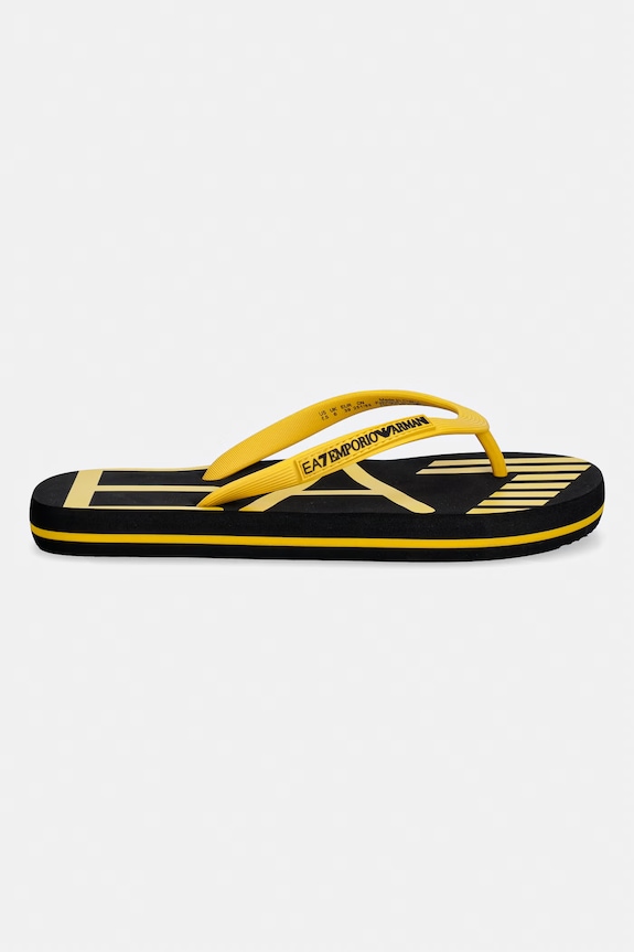 EA7 Emporio Armani șlapi AF22188.7X000659 galben SS26