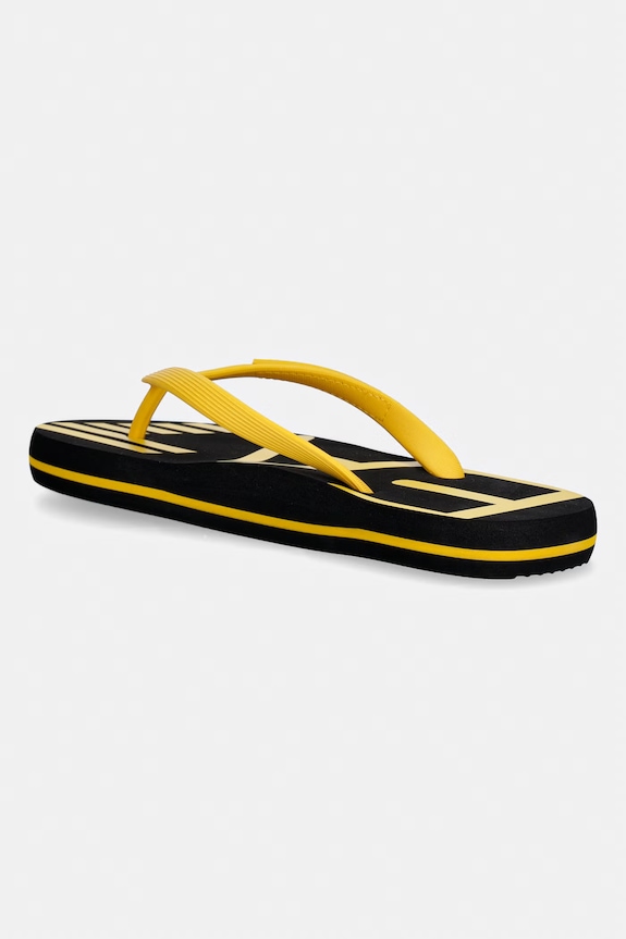 Încălțăminte EA7 Emporio Armani șlapi AF22188.7X000659 galben