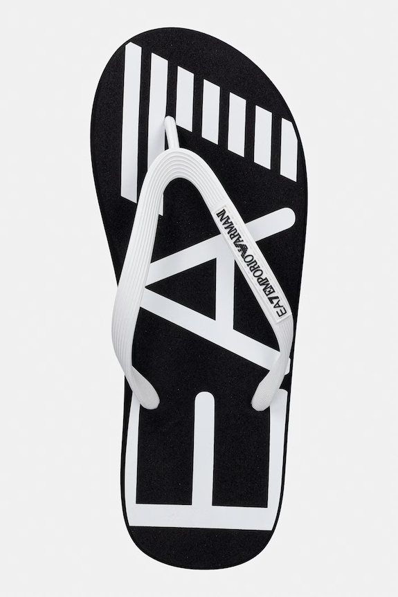 EA7 Emporio Armani șlapi negru AF22188.7X000659