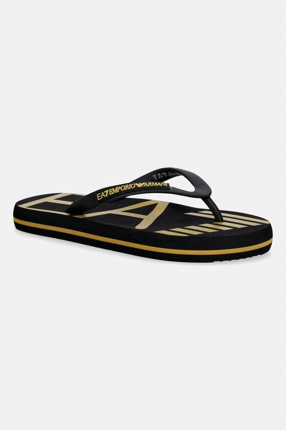 EA7 Emporio Armani šľapky zlatá AF22188.7X000659