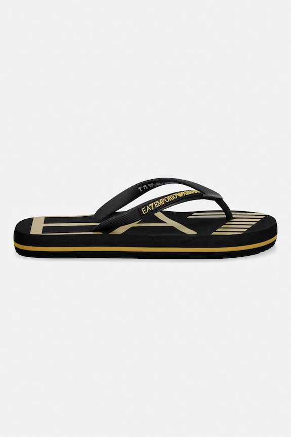 EA7 Emporio Armani šľapky AF22188.7X000659 zlatá SS26