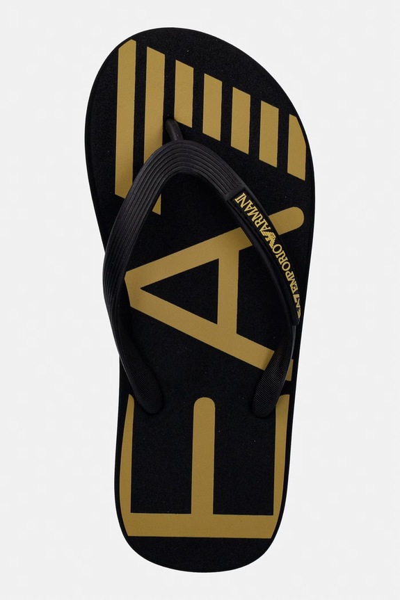 EA7 Emporio Armani šľapky zlatá AF22188.7X000659