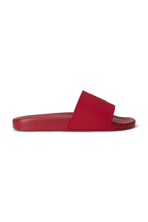 Polo Ralph Lauren шлёпанцы для бассейна Polo Slide красный 809P07314003.600