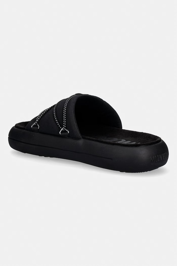 Obuwie Moon Boot klapki MB ICON SLIDE 80D2420030.N001 czarny