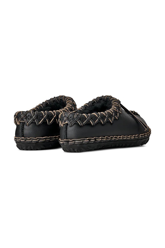 Încălțăminte UGG W Tasman Albite papuci de piele 1175271.BLK negru