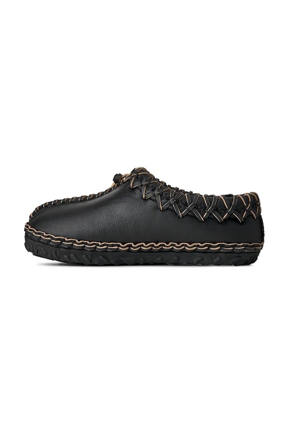 UGG W Tasman Albite papuci de piele negru 1175271.BLK