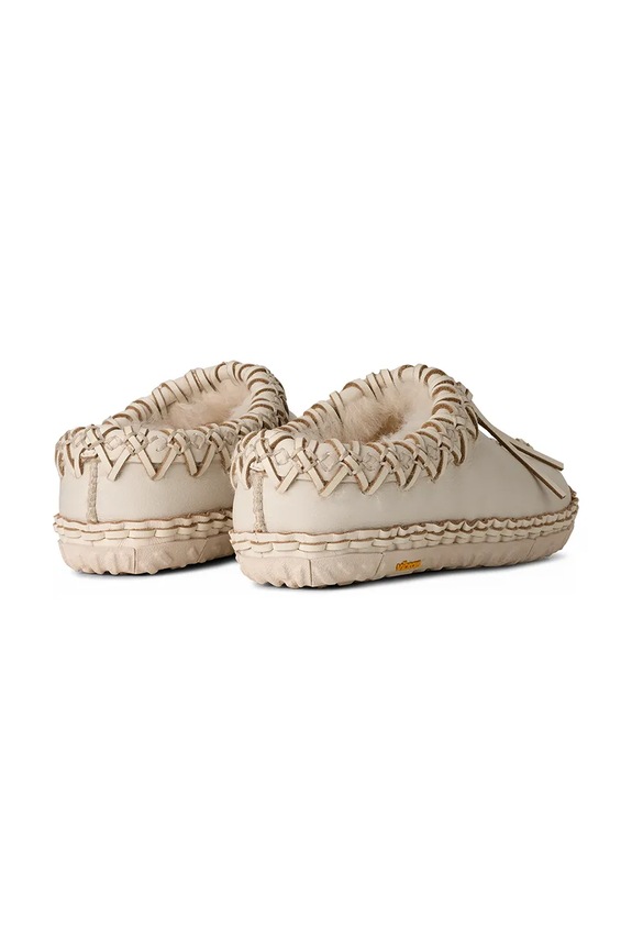 Boty UGG W Tasman Albite pantofle kožené 1175271.JSM béžová