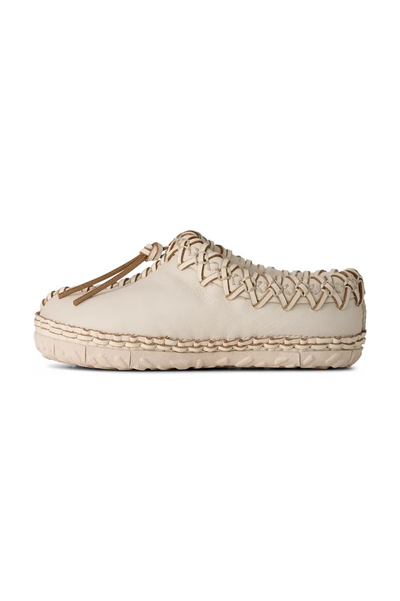 UGG W Tasman Albite pantofle kožené béžová 1175271.JSM