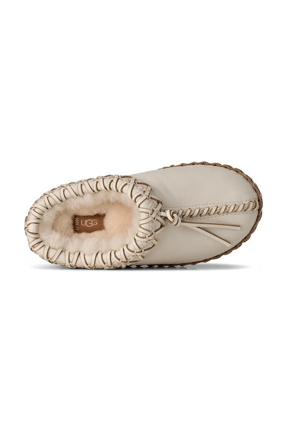 UGG W Tasman Albite pantofle kožené 1175271.JSM béžová