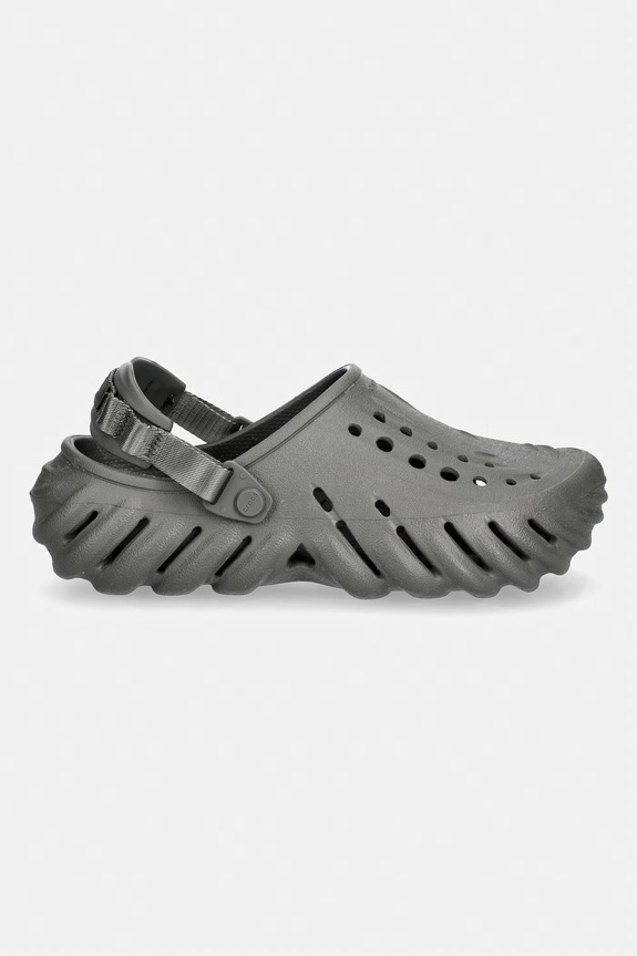 Crocs šľapky Echo Clog 207937.3J5 zelená SS26