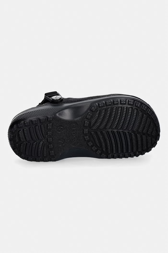 Crocs klapki Classic Crafted Vegan Suede Cg 211930.001 czarny