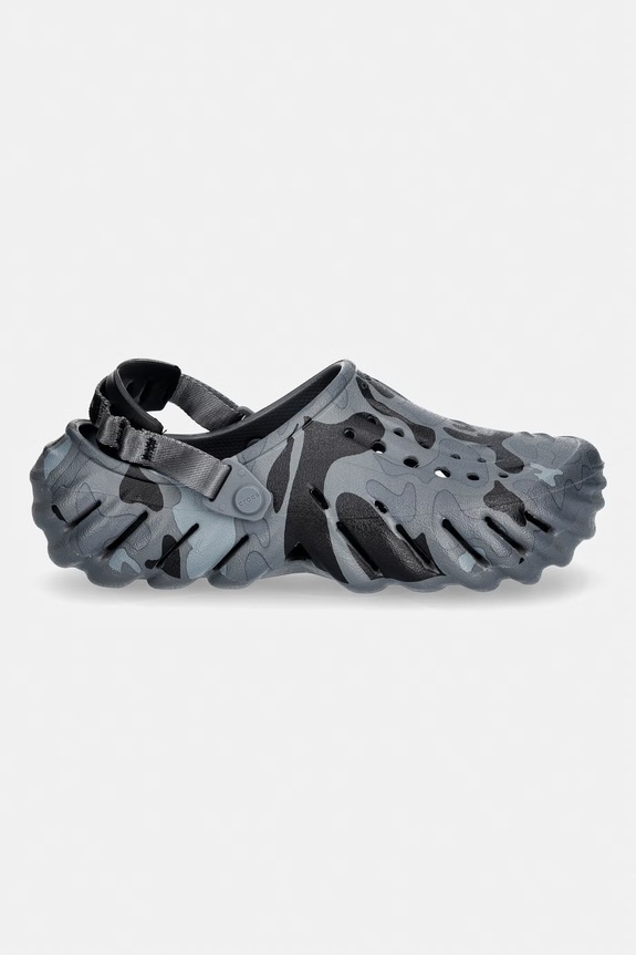 Crocs klapki Echo Duck Camo Clog 211981.082 szary SS26