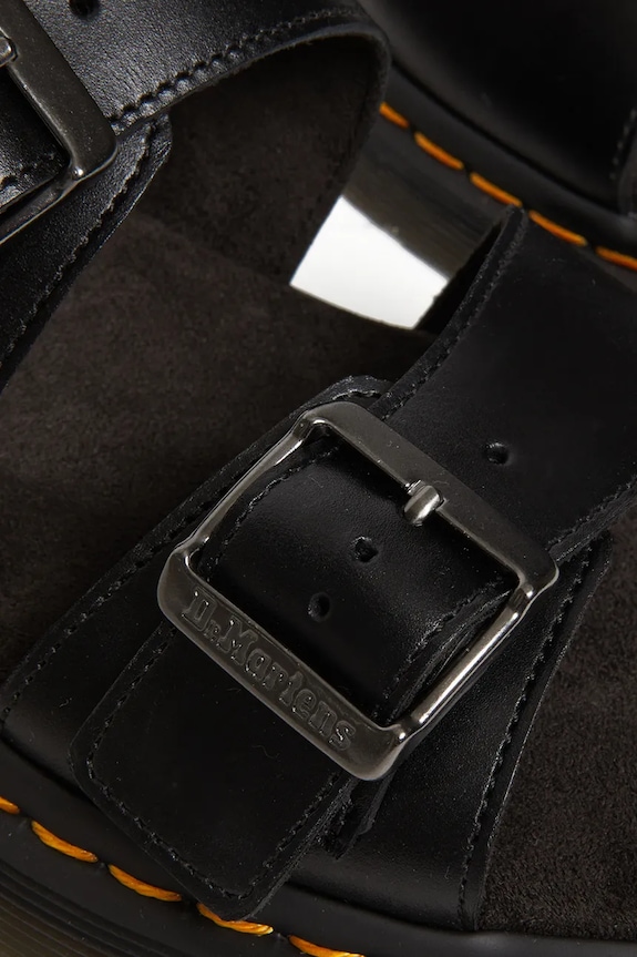 Dr. Martens klapki skórzane Josef DM31570001 czarny