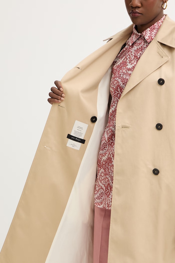 Pamučni kaput Weekend Max Mara SNINFA 2615021016600