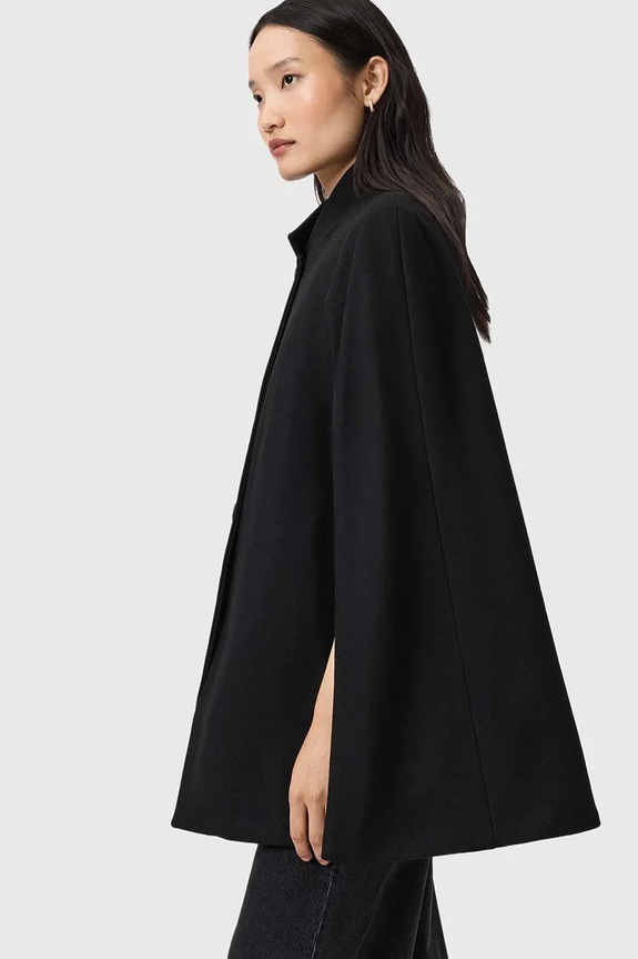 Ρούχα Παλτό με προσθήκη μαλλιού AllSaints W102OD μαύρο