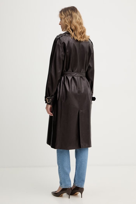 Odzież Guess płaszcz BIANKA W6RL19.WJ590 brązowy