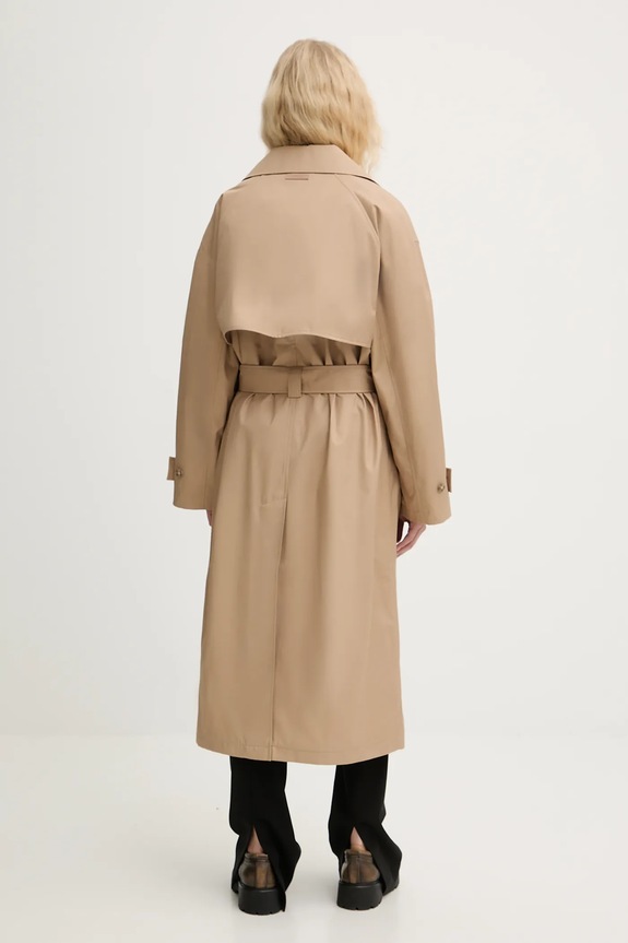 Odzież Calvin Klein trencz LV044C501G beżowy