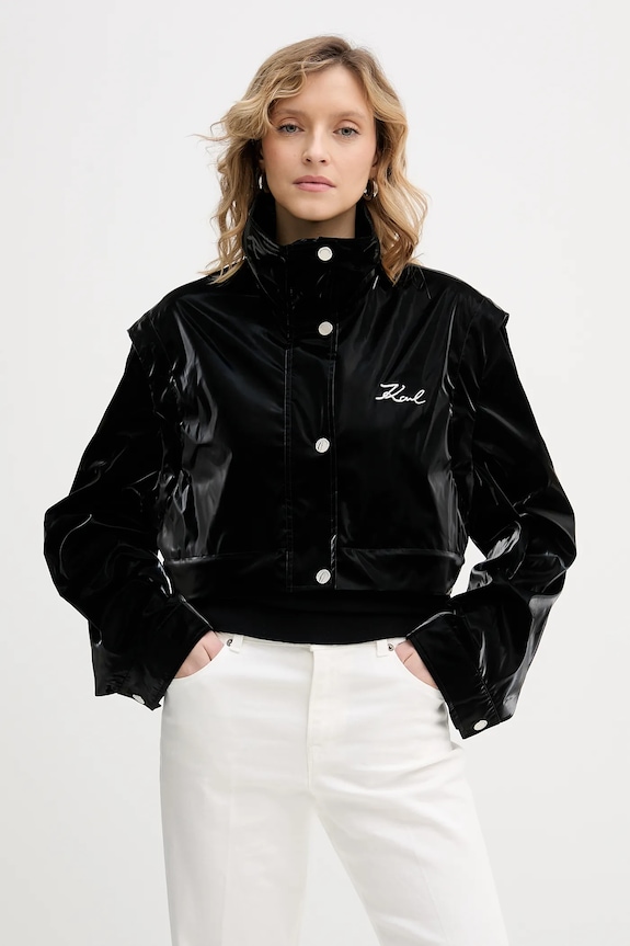 Ruházat Karl Lagerfeld parka B1W15006 fekete