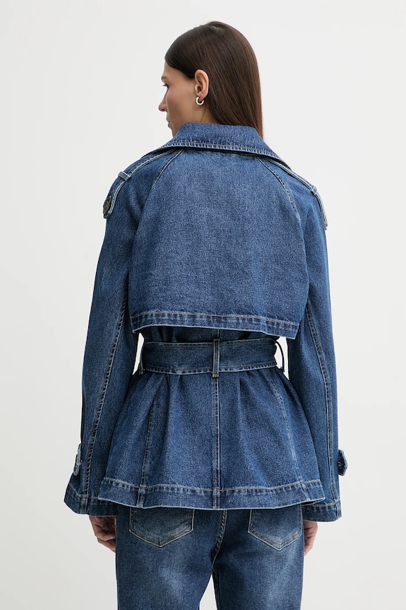 Îmbrăcăminte Dkny palton jeans DL5MPV83 albastru