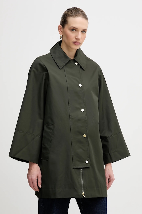 Kabát Barbour Fia zelená LSP0276