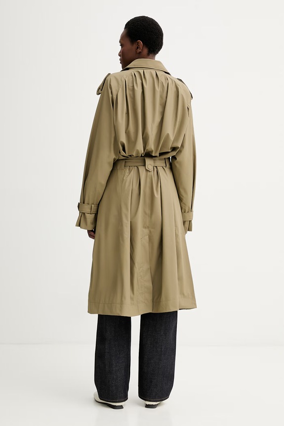 Odzież Rains trencz 12620 Trench Coat W3 12620.160 zielony