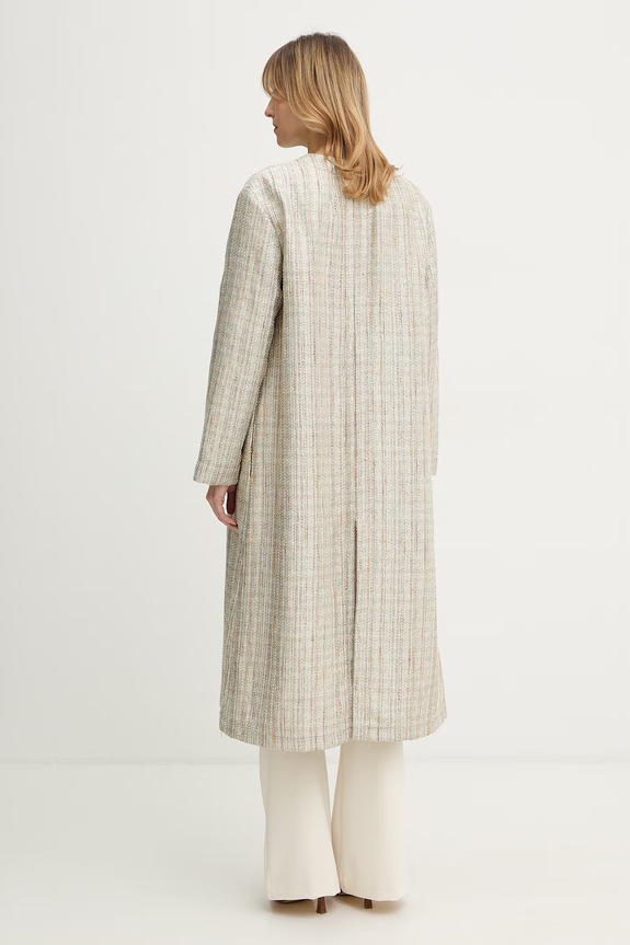 Ruházat Forte Forte kabát 14510.my.coat ezüst