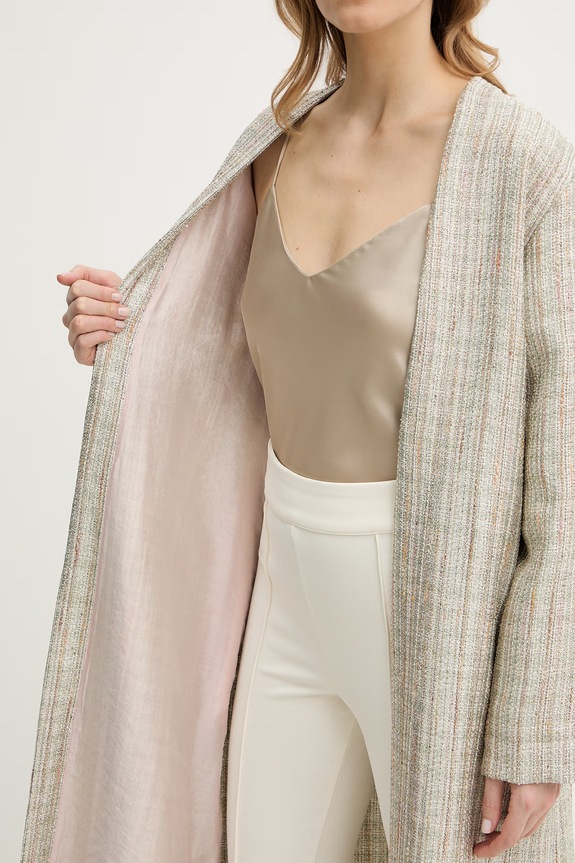 Forte Forte kabát 14510.my.coat ezüst