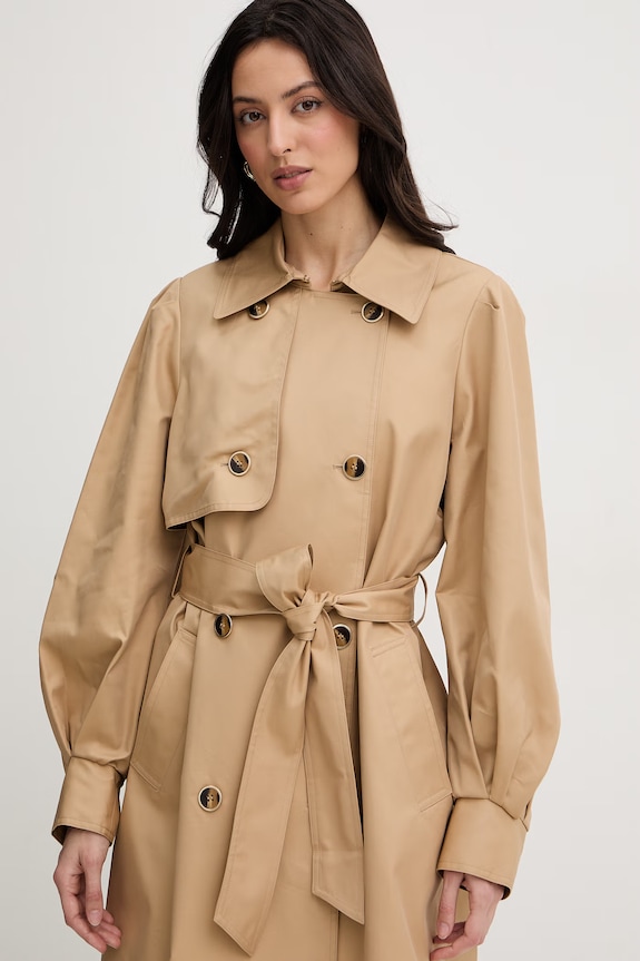 Twinset női pamut trench barna 261TP2230