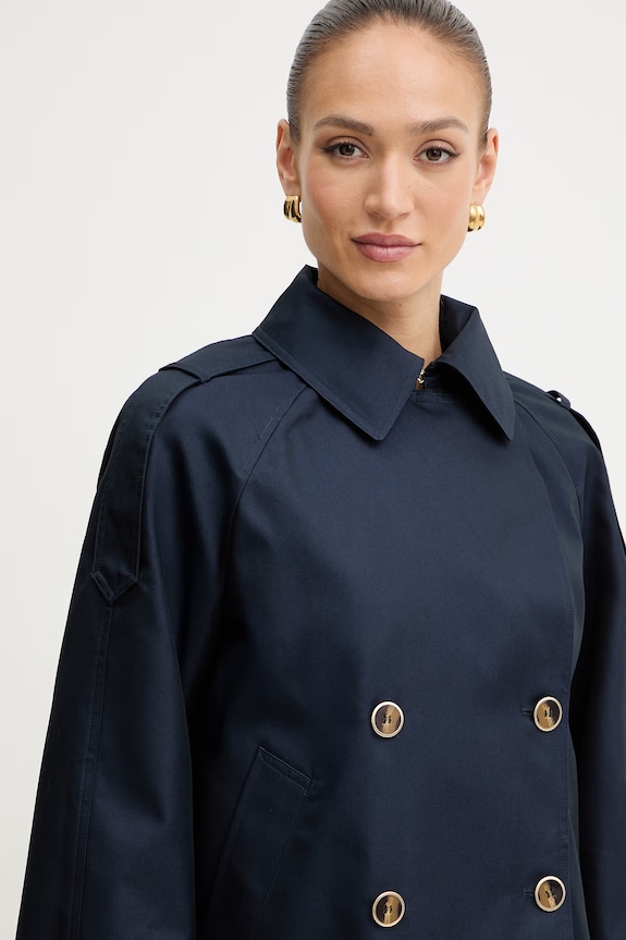 Twinset płaszcz damski granatowy 261TP2231