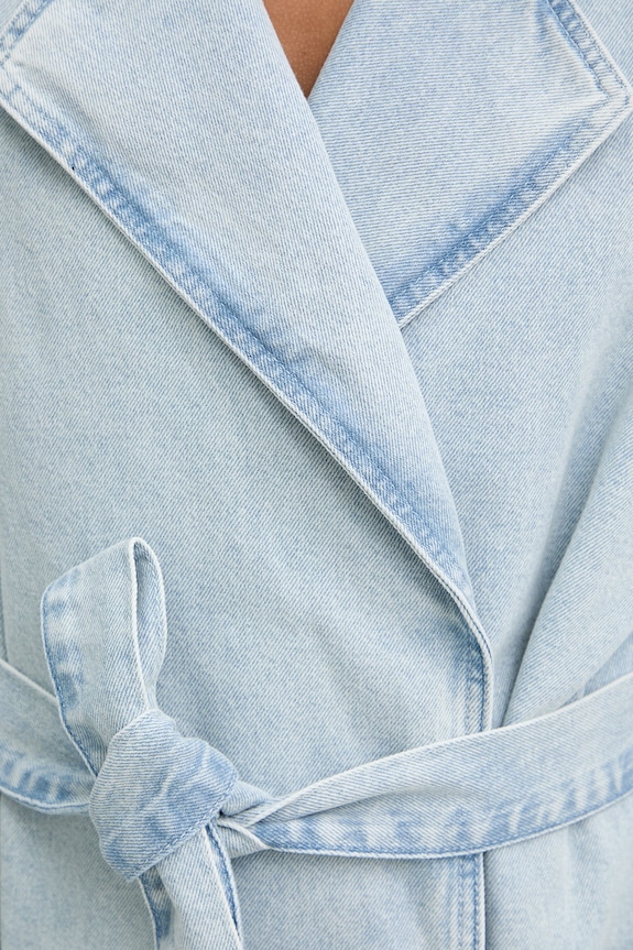 Gestuz trencz damski jeansowy 10911010