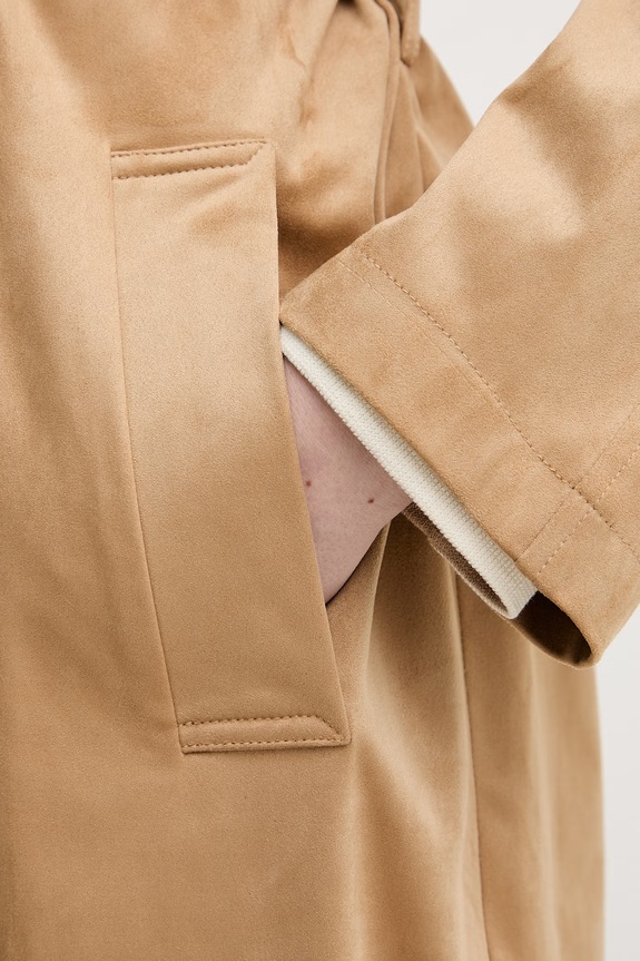 United Colors of Benetton cappotto da donna 2JBNDN09J beige