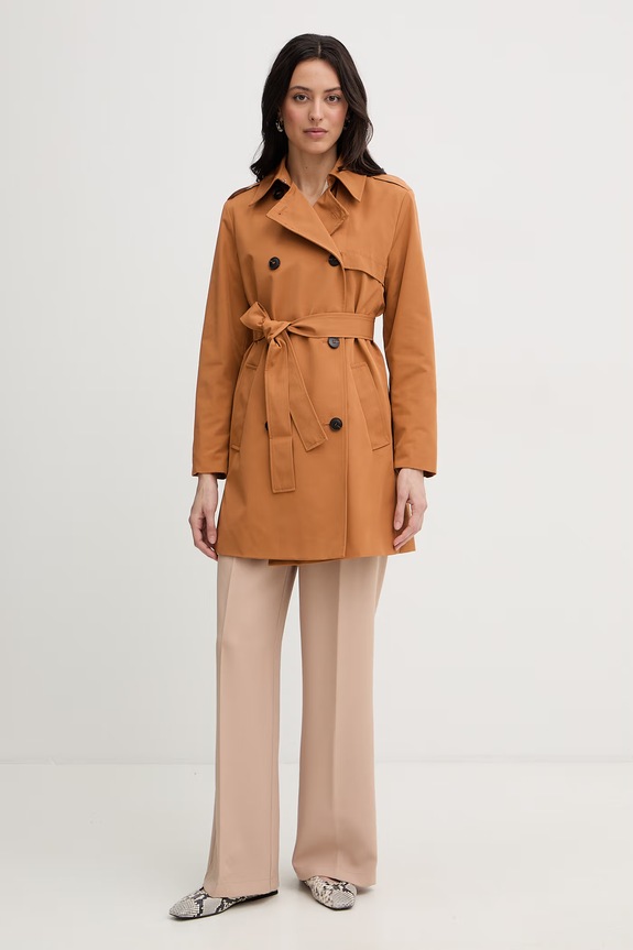 Max&Co. trencz damski MCOARIS 2616021063200 brązowy SS26