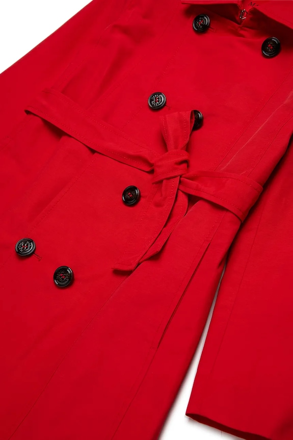 Detský trenčkot MAX&Co. MAXJ3F JACKET MX0011.MX003 červená