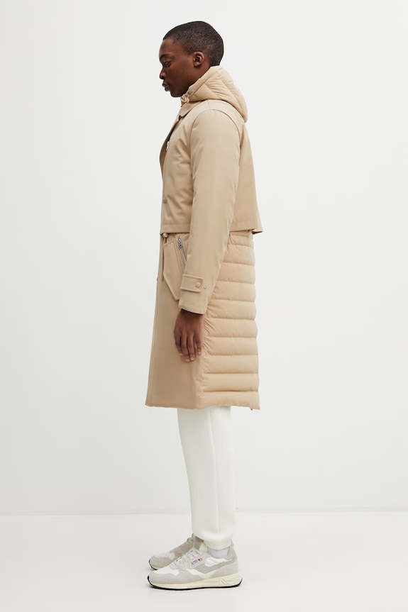 Mackage пухове пальто чоловіче STERLING бежевий SS26