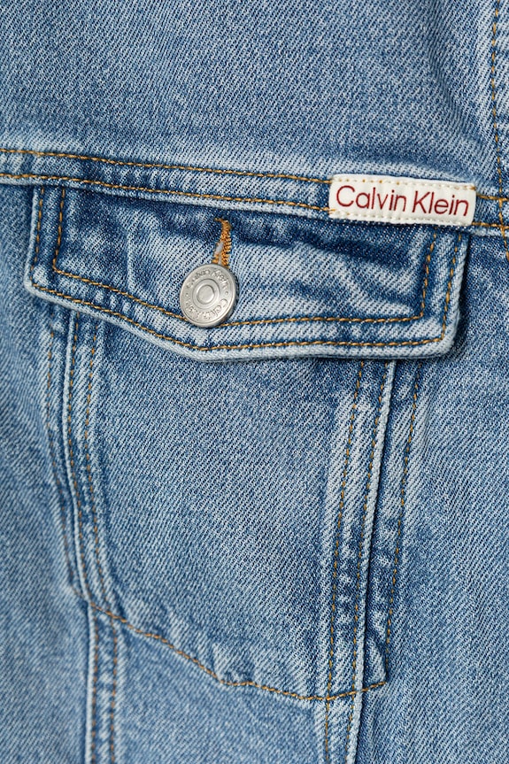 Αγορίστικα Παιδικό τζιν μπουφάν Calvin Klein Jeans IU0IU00726.128.176.PPY2 μπλε