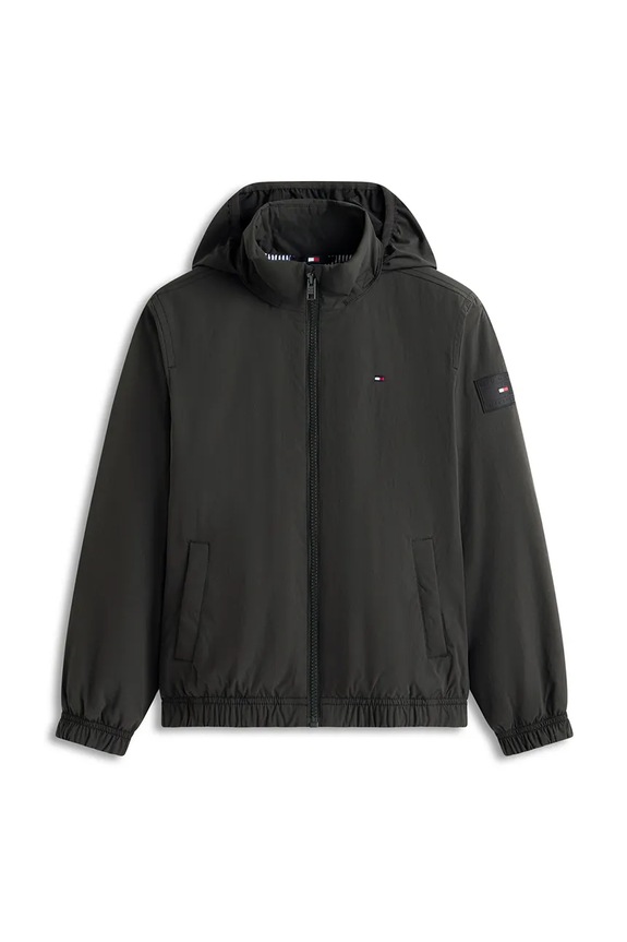 Dětská bunda Tommy Hilfiger KB0KB09852.128.176.PPY2 černá SS26