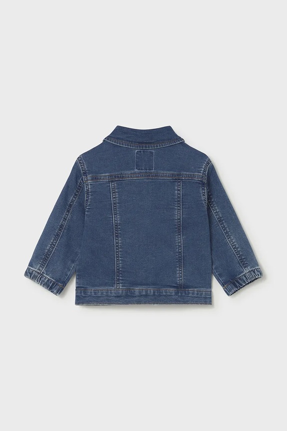 Detská rifľová bunda Mayoral 1405.3C.Baby.PPY2 tmavomodrá SS26