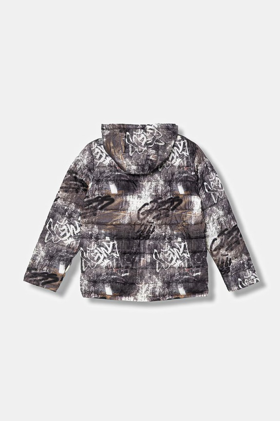 Παιδικό μπουφάν Guess L6RL03.WCFM2.PPY2 γκρί SS26