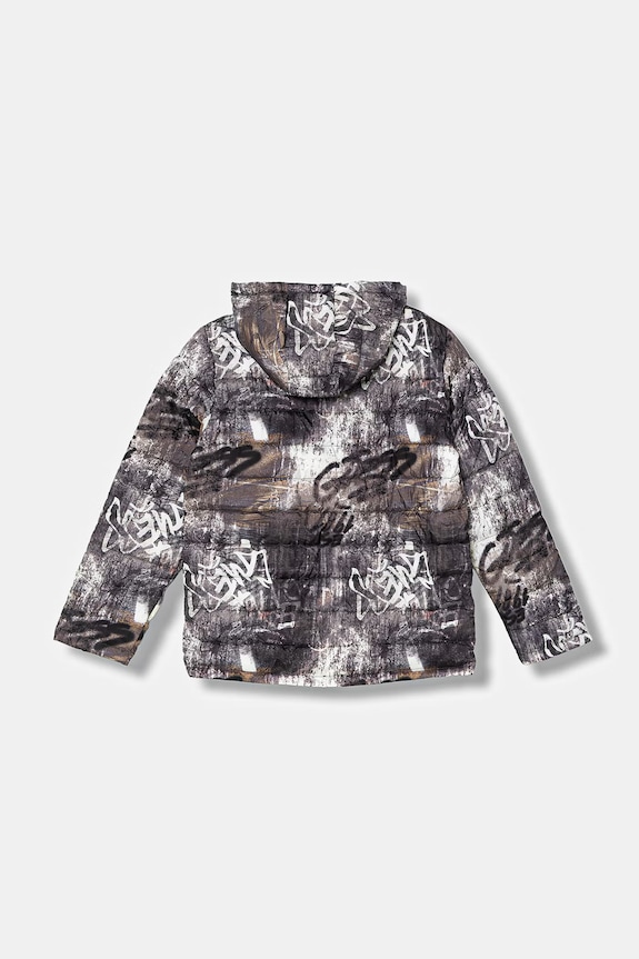 Παιδικό μπουφάν Guess L6RL03.WCFM2.PPY2 γκρί SS26