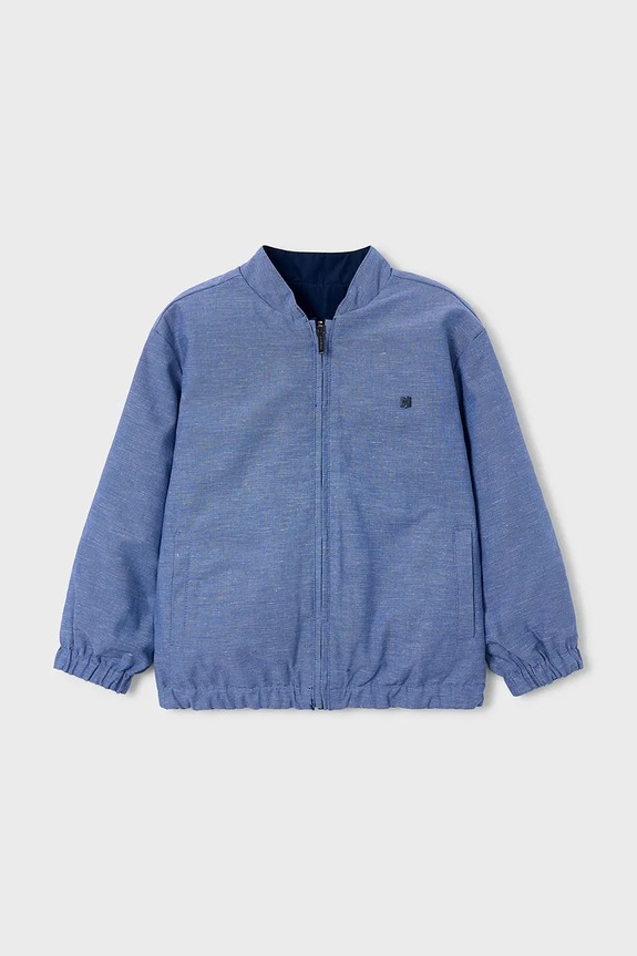 Mayoral geacă reversibila pentru copii 3444.5B.Mini.PPY2 bleumarin SS26