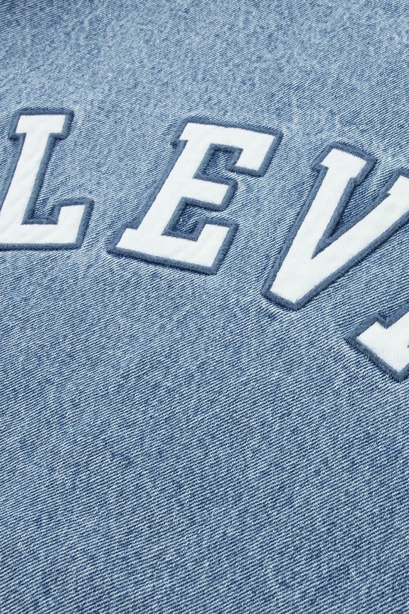 Levi's gyerek farmerkabát DENIM BOMBER JACKET kék 9EP681