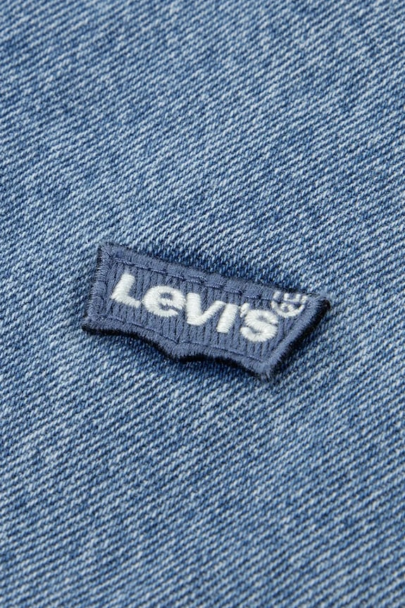 Levi's gyerek farmerkabát DENIM BOMBER JACKET 9EP681 kék