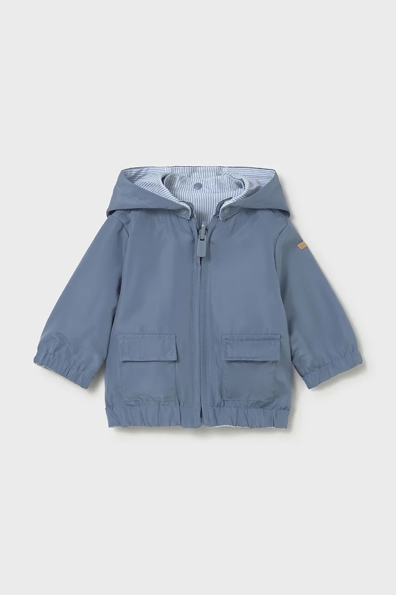 Chłopiec Mayoral Newborn kurtka dwustronna niemowlęca 1484.1K.Newborn.PPY2 niebieski