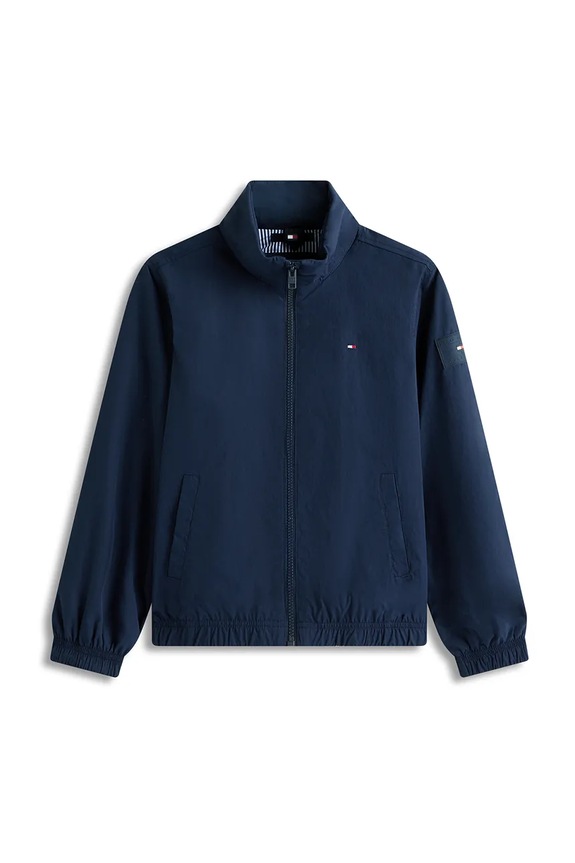 Tommy Hilfiger krótka kurtka dziecięca KB0KB10396.128.176.PPY2 granatowy SS26