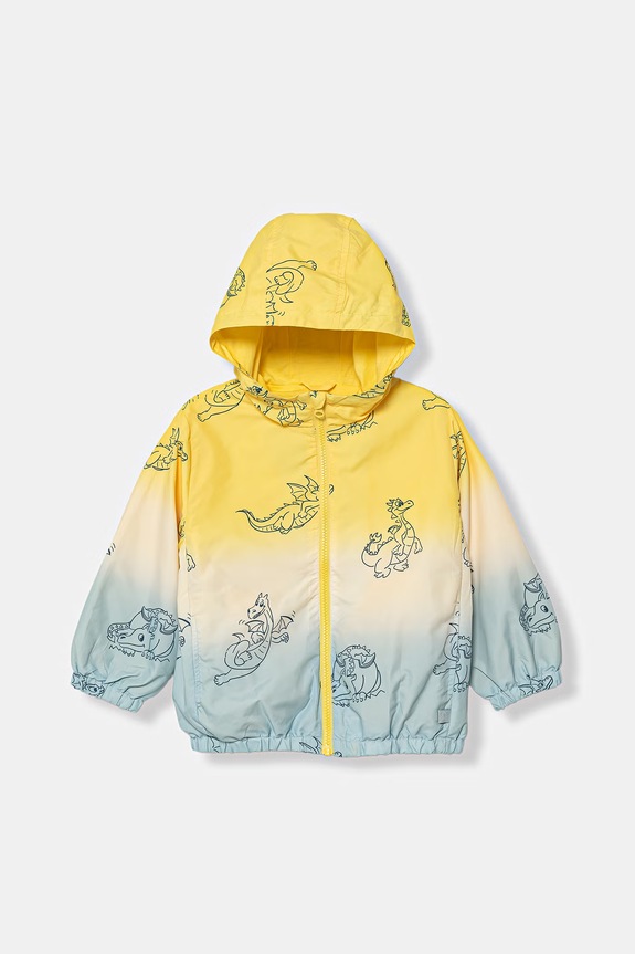 United Colors of Benetton krótka kurtka dziecięca multicolor 29FSGN04H.P.Stagionale