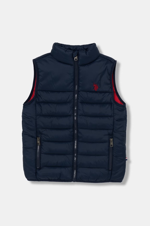 U.S. Polo Assn. αμάνικο παιδικό USP2508 σκούρο μπλε SS26