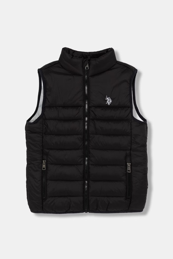 U.S. Polo Assn. αμάνικο παιδικό USP2508 μαύρο SS26