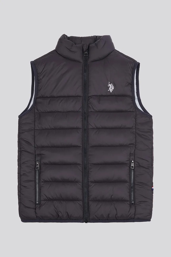U.S. Polo Assn. Gilet per bambini USP2508 nero SS26