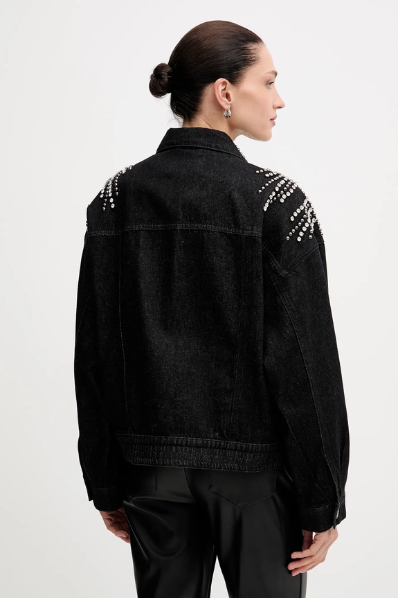 Abbigliamento Gestuz giacca di jeans 10910794 nero