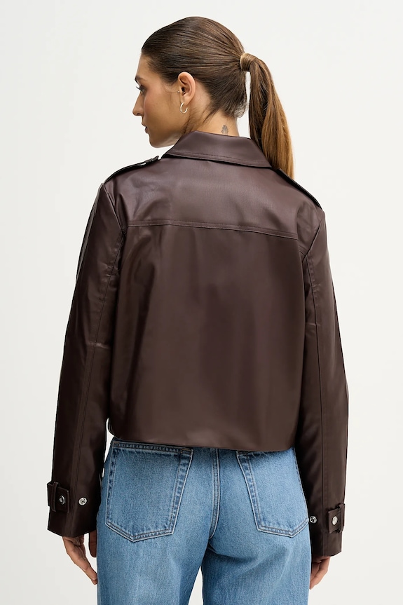 Ρούχα Μπουφάν Calvin Klein Jeans LV047E501G καφέ